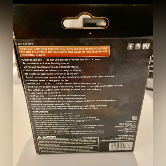 Duraflame Tabletop Bonfire NWT - Picture 7 of 12